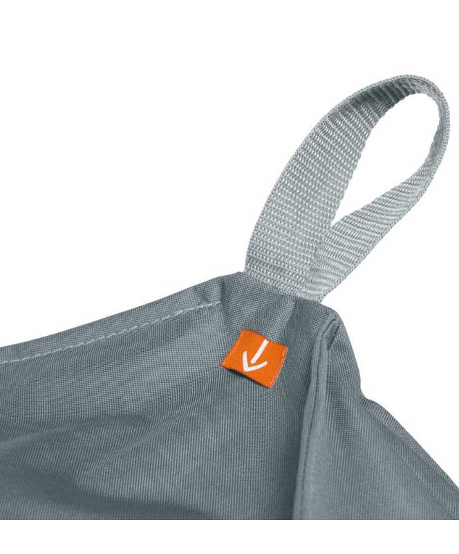 100" Large Easy Fold Patio Furniture Cover, Monument Grey, Large - Image 6